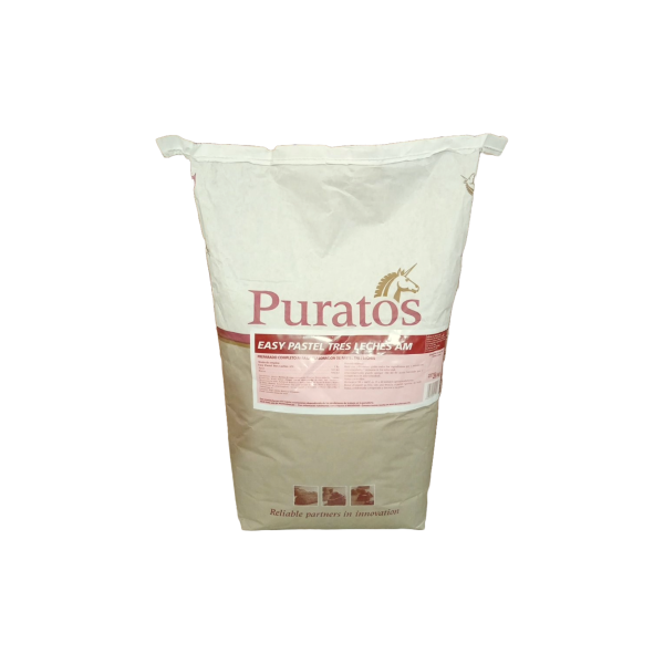 HARINA 3 LECHES PURATOS VAINILLA 25 KG