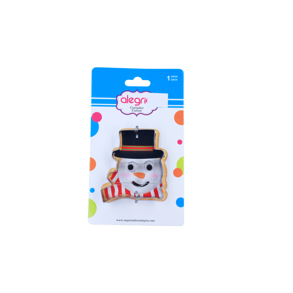 CORTADOR GALLETA AINOX MUÑECO NIEVE 4-2859