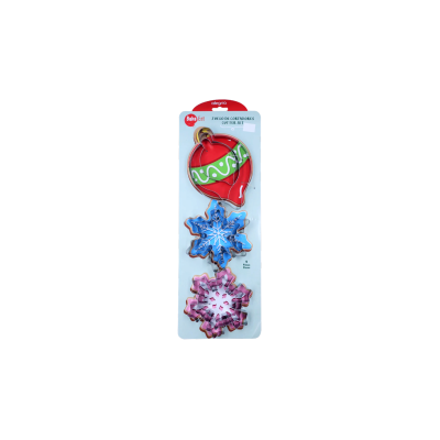 JGO CORTADOR AINOX ESFERA NAVIDAD, COPOS DE NIEVE 9PZ CTR000615