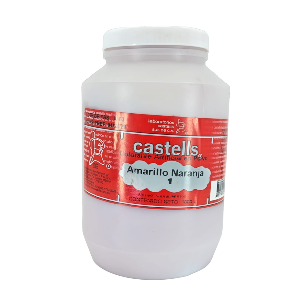 AMARILLO NARANJA 6X1KG CASTELLS