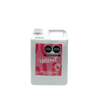 CHILLOUT FRUIT JARABE CONC S/FRESA 1.8LT