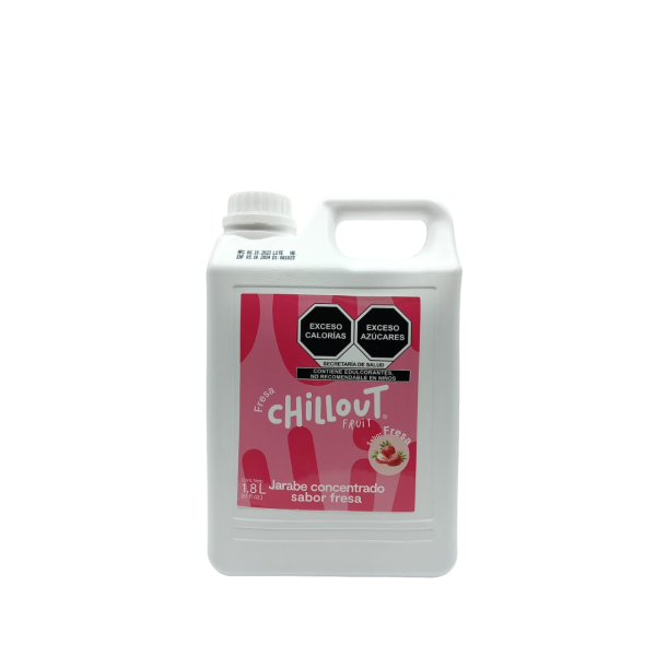 CHILLOUT FRUIT JARABE CONC S/FRESA 1.8LT