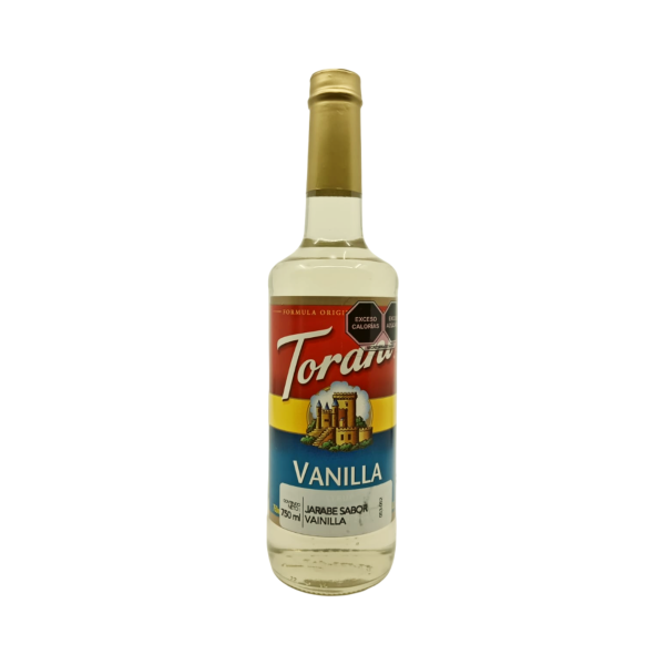 TORANI JARABE CLASICO S/VAINILLA 750ML