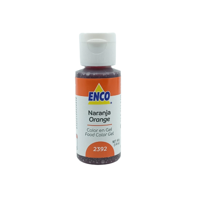 COLOR NARANJA GEL 40G ENCO