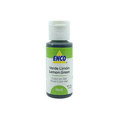 COLOR VERDE LIMON GEL 40G ENCO