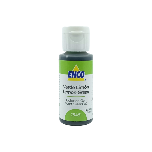 COLOR VERDE LIMON GEL 40G ENCO