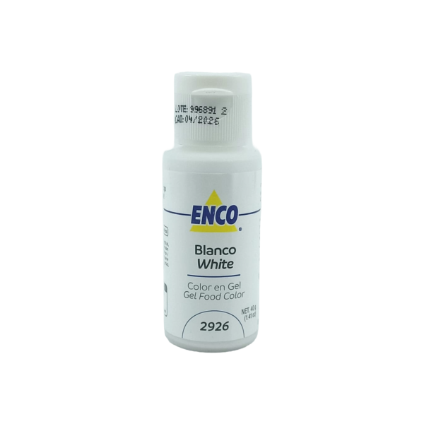 COLOR BLANCO GEL 40G ENCO