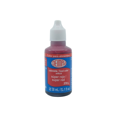 COLORANTE SUPER ROJO 30ML DEIMAN GOTERO