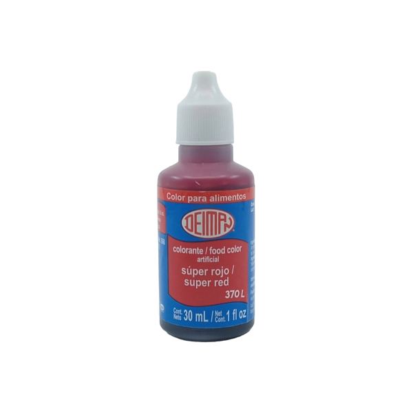 COLORANTE SUPER ROJO 30ML DEIMAN GOTERO