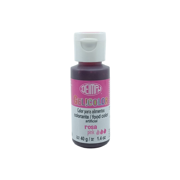 COLOR ROSA GELICOLOR 40G DEIMAN