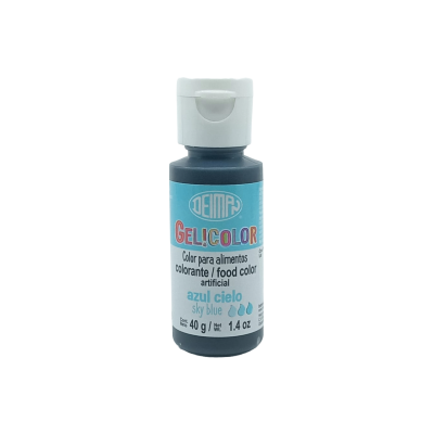 COLORANTE AZUL CIELO GELICOLOR/DEIMAN 35ML