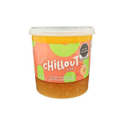 PERLA CHILLOUT SABOR DURAZNO BOTE 3.4KG