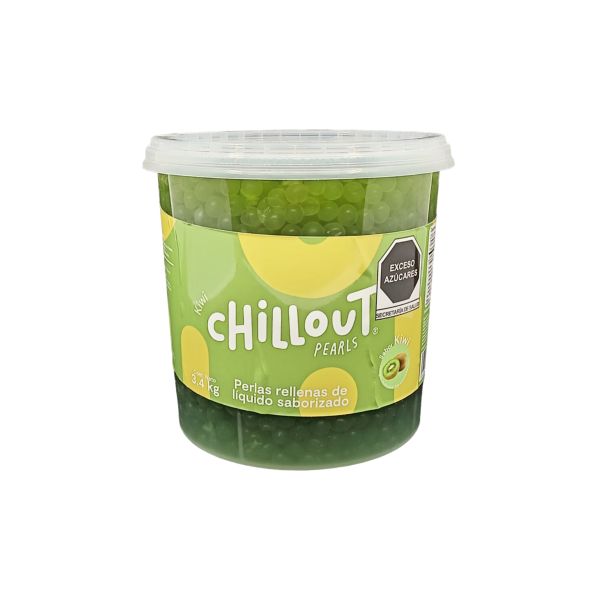 PERLA CHILLOUT SABOR KIWI BOTE 3.4KG