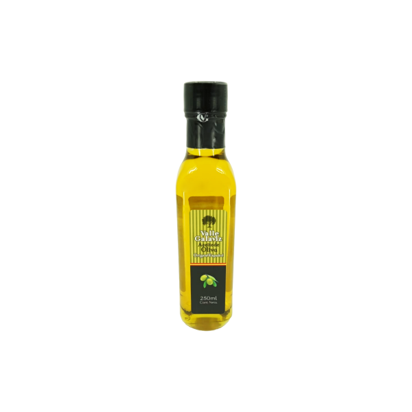 ACEITE OLIVA 24X250 ML VALLE GALAVIZ VIDRIO