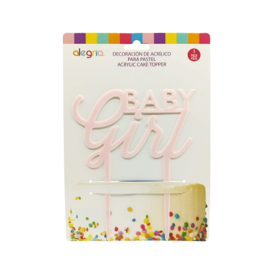 DECO ACRIL BABY GIRL ROSA PASTEL CTP000772