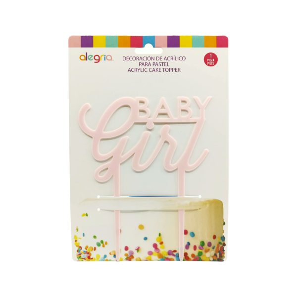 DECO ACRIL BABY GIRL ROSA PASTEL CTP000772