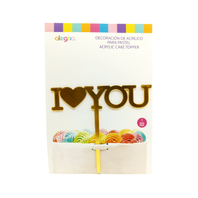 DECO ACRIL I LOVE YOU DORA CORA CTP000615