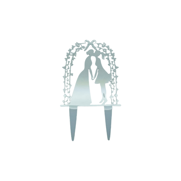 ADORNO NOVIAS ARCO FLORAL PLATA CTP00000005SV