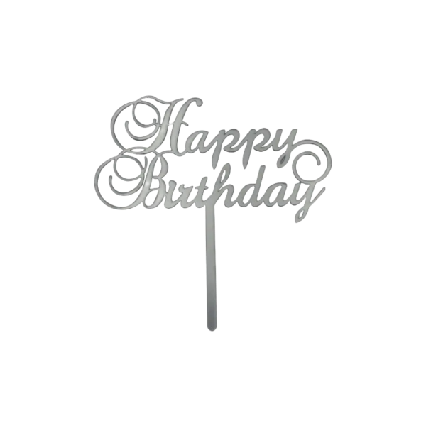 DECO ACRIL HAPPY BIRTHDAY PLATA CTP000743