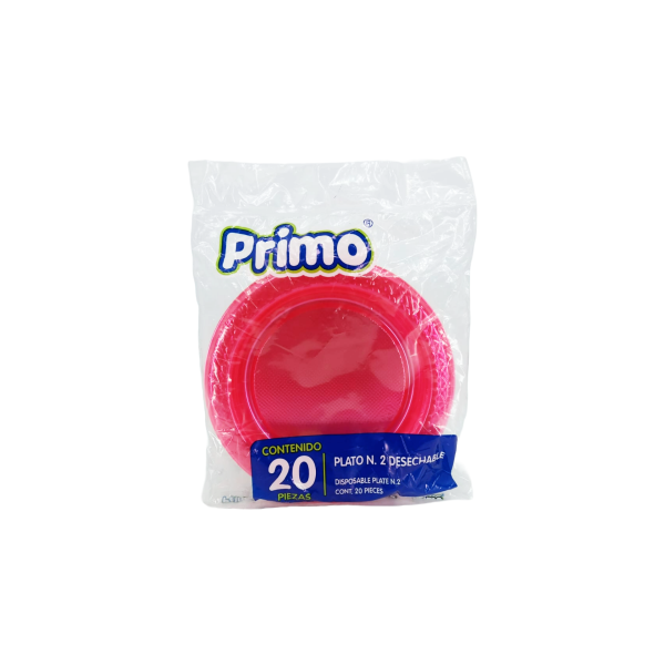 PLATO NUM 2 ROSA NEON CJ50PQ (PQ20PZ) PRIMO