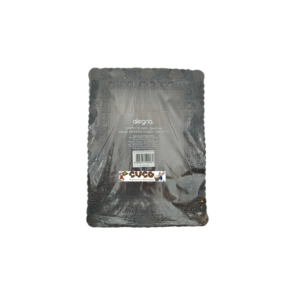 BLONDA REC 30X40 NEGRO PPR000563 100PZ