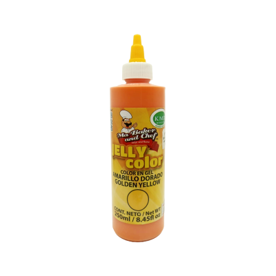 COLOR JELLY AMAR DORADO 250ML BAKER