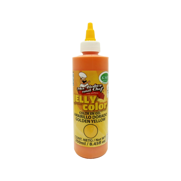 COLOR JELLY AMAR DORADO 250ML BAKER