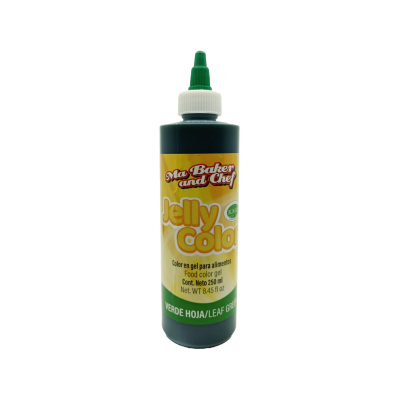 COLOR JELLY VERDE HOJA 250ML BAKER GOTERO