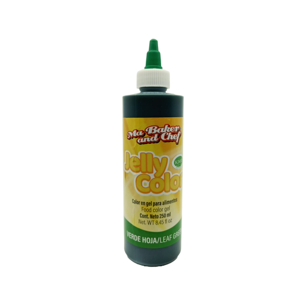 COLOR JELLY VERDE HOJA 250ML BAKER GOTERO