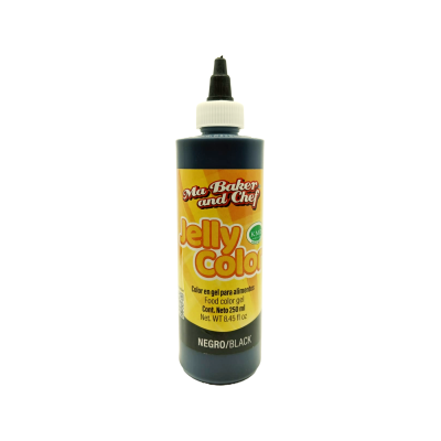 COLOR JELLY NEGRO GOTE 250 ML BAKER