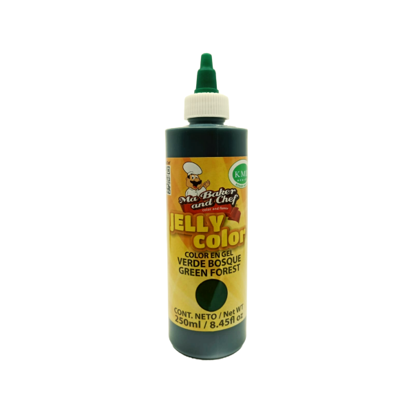 COLOR JELLY VERDE BOSQUE GOTERO 250ML BAKER