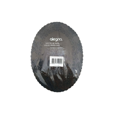 BLONDA OVAL 26X35 NEGRA PPR000567 100PZ