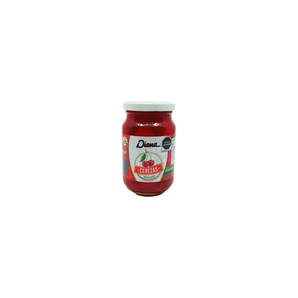 CEREZA DIANA ROJA CON TALLO 260 GR CJ/24 PZ