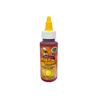 COLOR JELLY AMARILLO HUEVO 60ML GOTERO BAKER