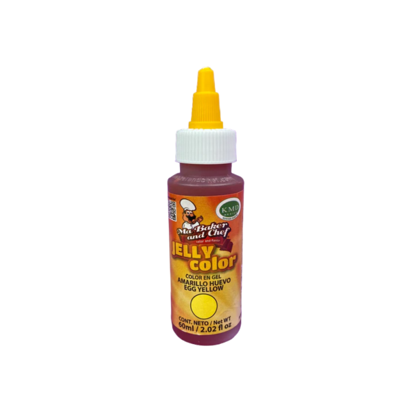 COLOR JELLY AMARILLO HUEVO 60ML GOTERO BAKER