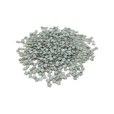 CONFETI ESTRELLA MINI PLATA 1KG OTS000258