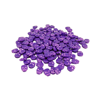 DECO AZUCAR CALAVERA MORADA 1KG OTS000865