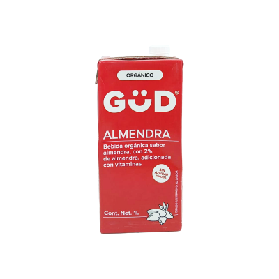 LECHE ALMENDRA GUD S/AZUCAR 12X1L