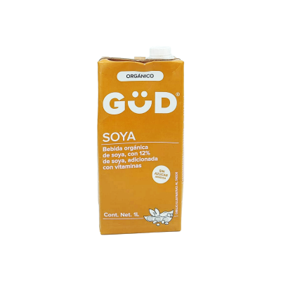 LECHE SOYA GUD 1L S/AZUCAR 12X1