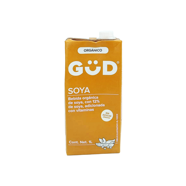 LECHE SOYA GUD 1L S/AZUCAR 12X1