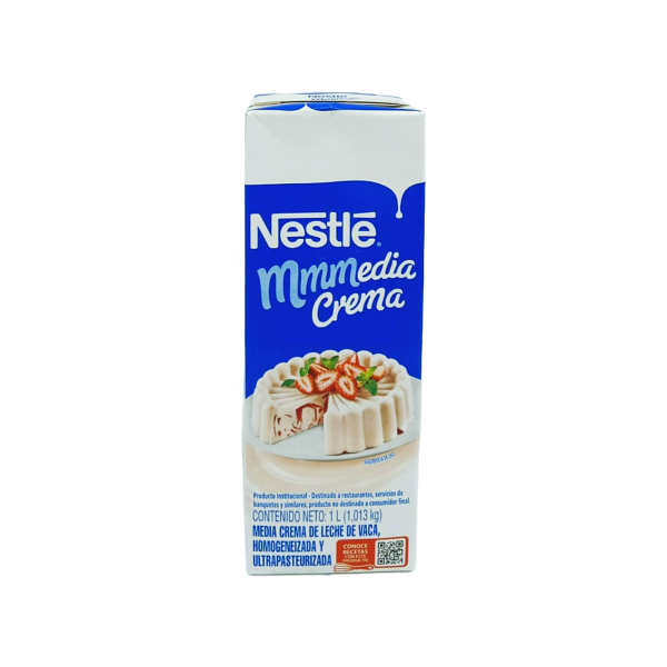 LECHE MEDIA CREMA 12X1LT