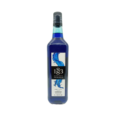 JARABE BLUE DE CURACAO 1LT ROUTIN 1883