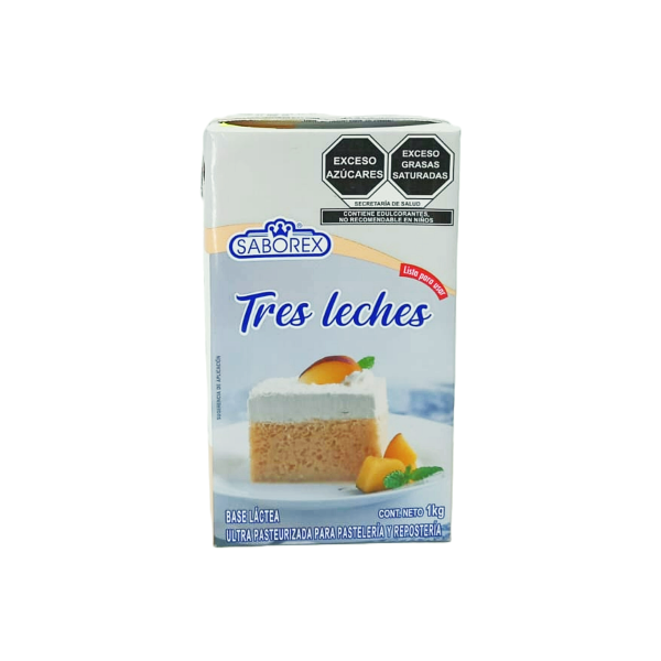 LECHE TRES LECHES SABORMEX 12X1LT  NATURA (-0)