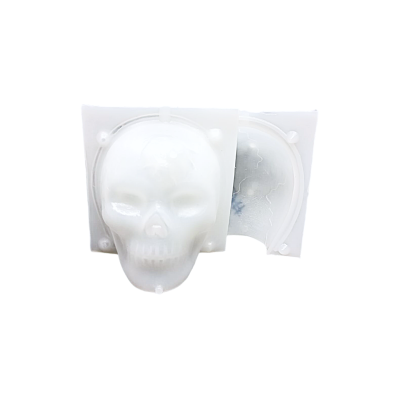 MOLDE CALAVERA NUM 6 BLANCO