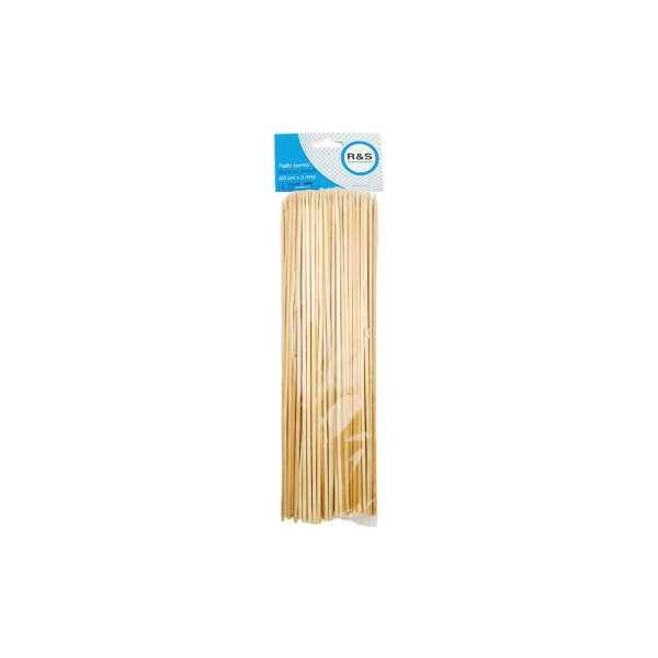 PALILLO BAMBU 25 CM 3MM 52-504