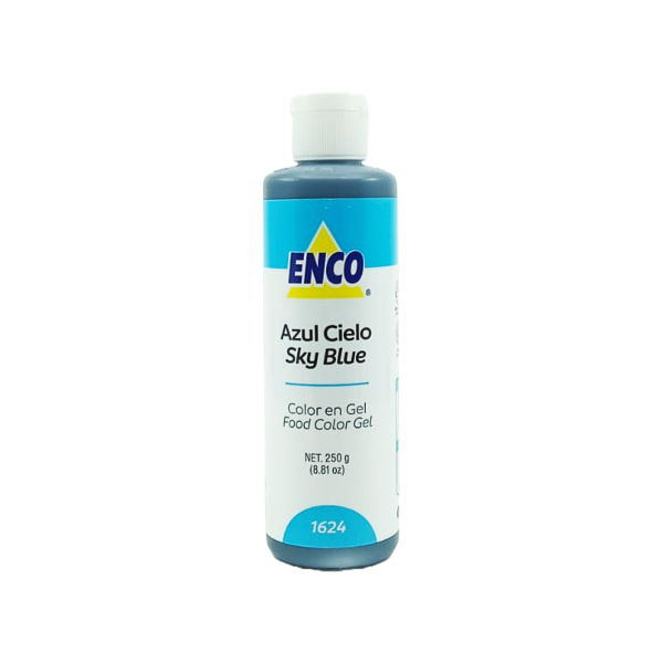 COLOR AZUL CIELO EN GEL 250GR ENC