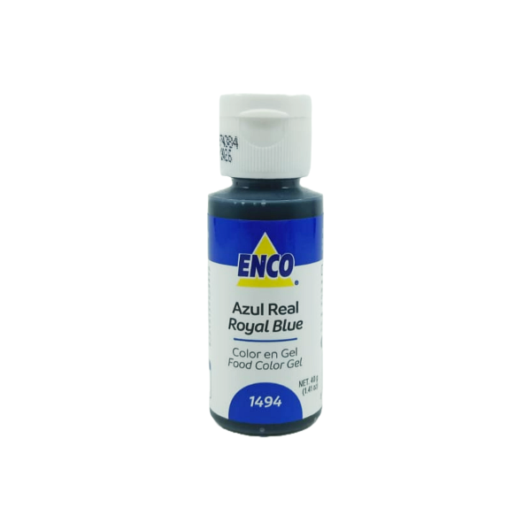 COLOR AZUL REAL GEL 40G ENCO