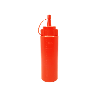 BOTELLA DISPENSADORA PLAST ROJA 130Z COT000464