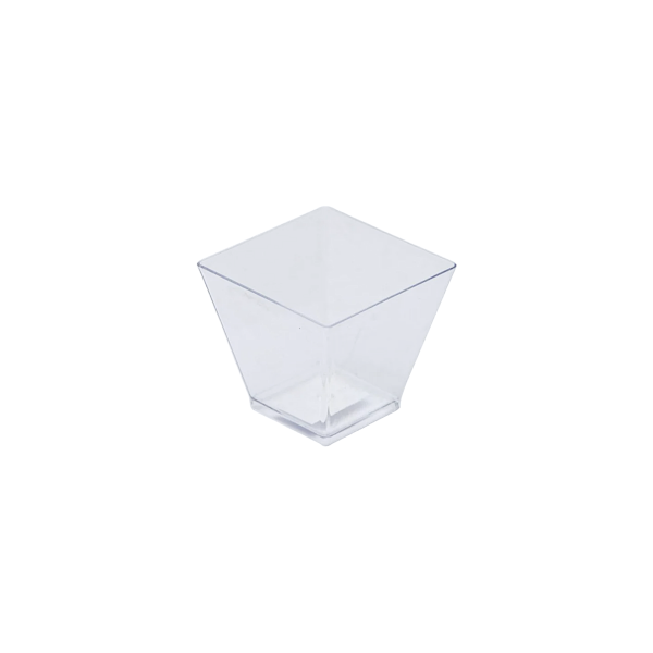 VASO MINI PIRAMIDE CRISTAL GUA 59.14ML PQ10PZ XB-G78C