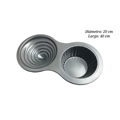 MOLDE AA FORMA CUPCAJE GIGANTE PAN000138